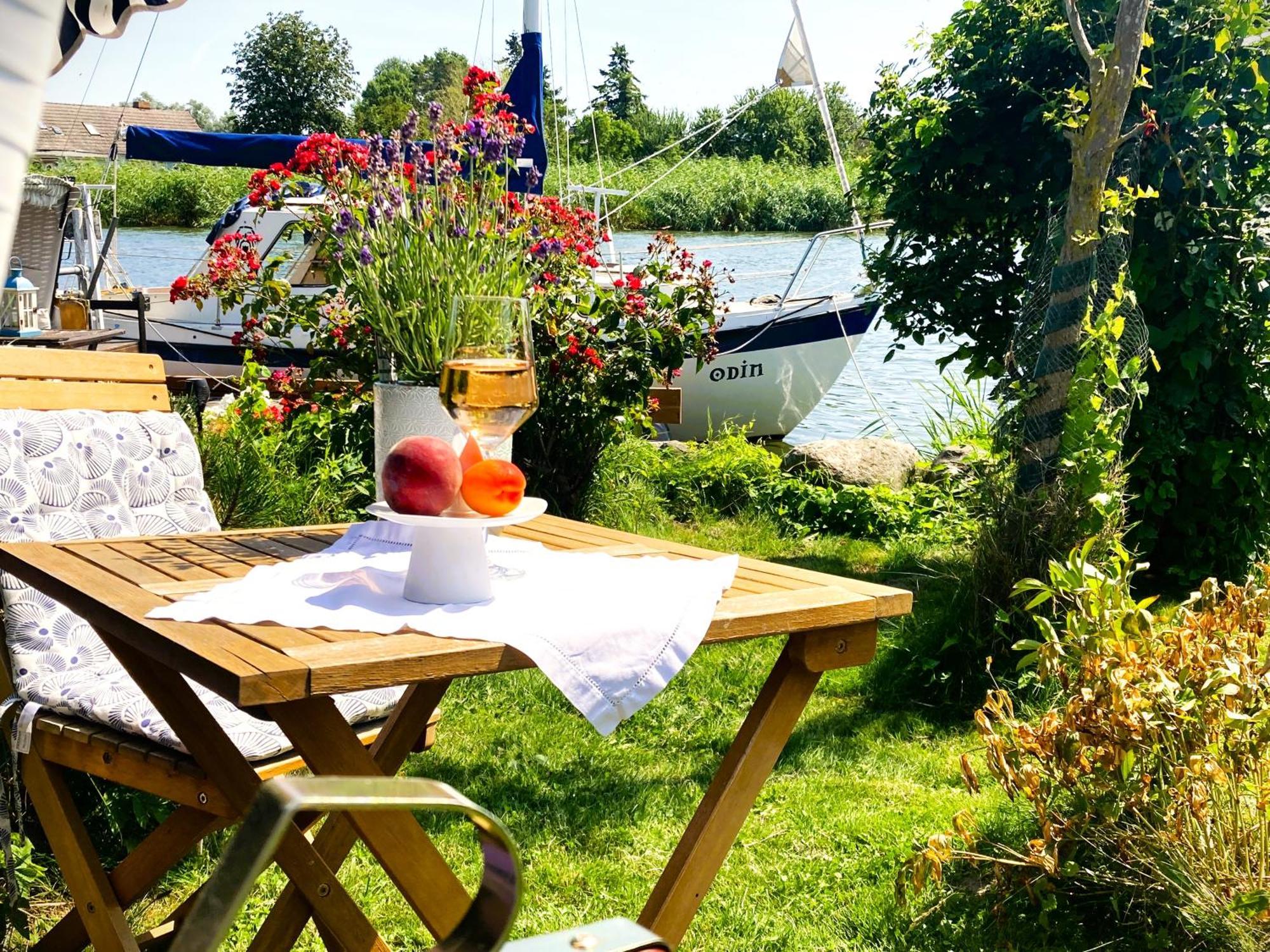 Auszeit Am Haffufer Apartment Wilhelmshof Luaran gambar